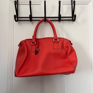 Furla coral handbag